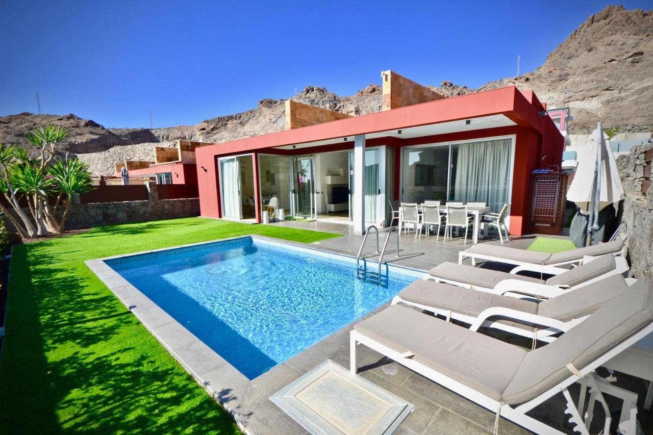 Villa Katarina In Beautiful Tauro With Private Heated Swimming Pool Taurito Exterior foto