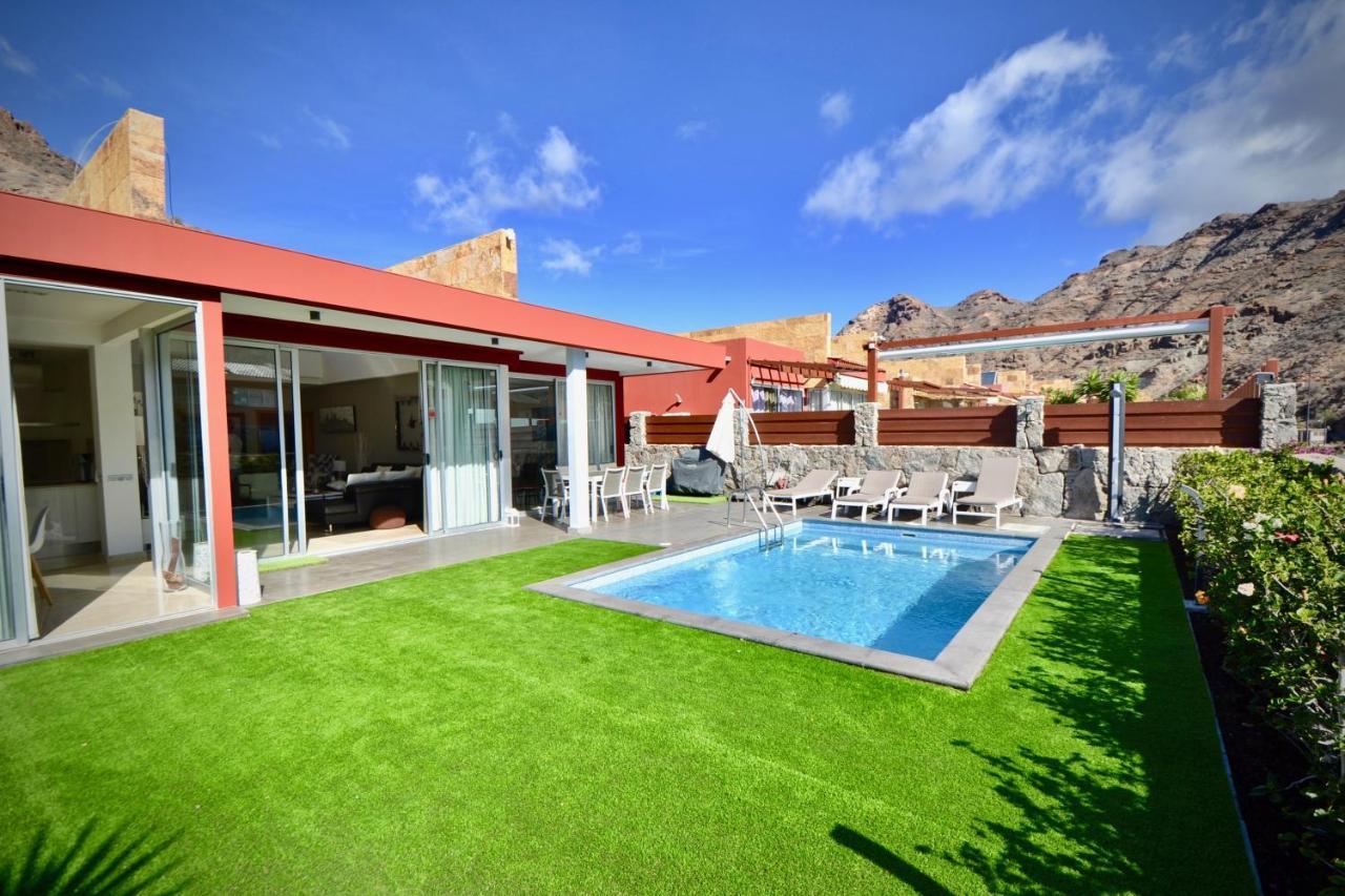 Villa Katarina In Beautiful Tauro With Private Heated Swimming Pool Taurito Exterior foto